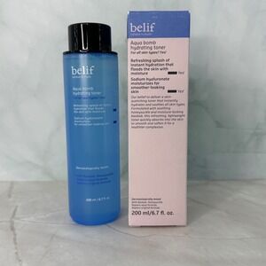 Belif Aqua Bomb Hydrating Toner 200ml 6.7 fl oz Full Size New Boxed